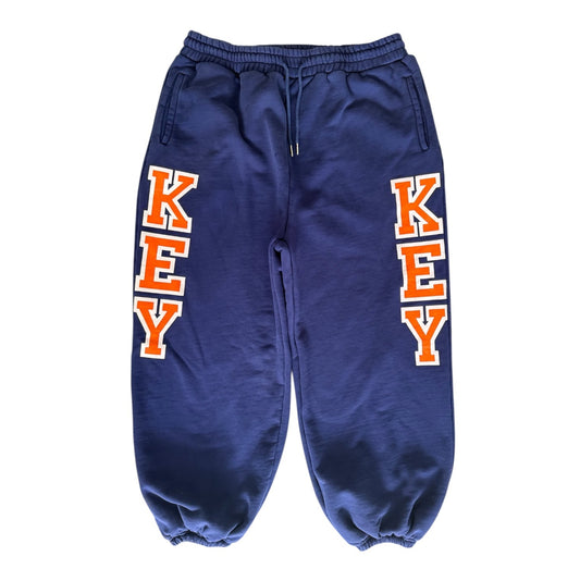 Navy varsity sweats